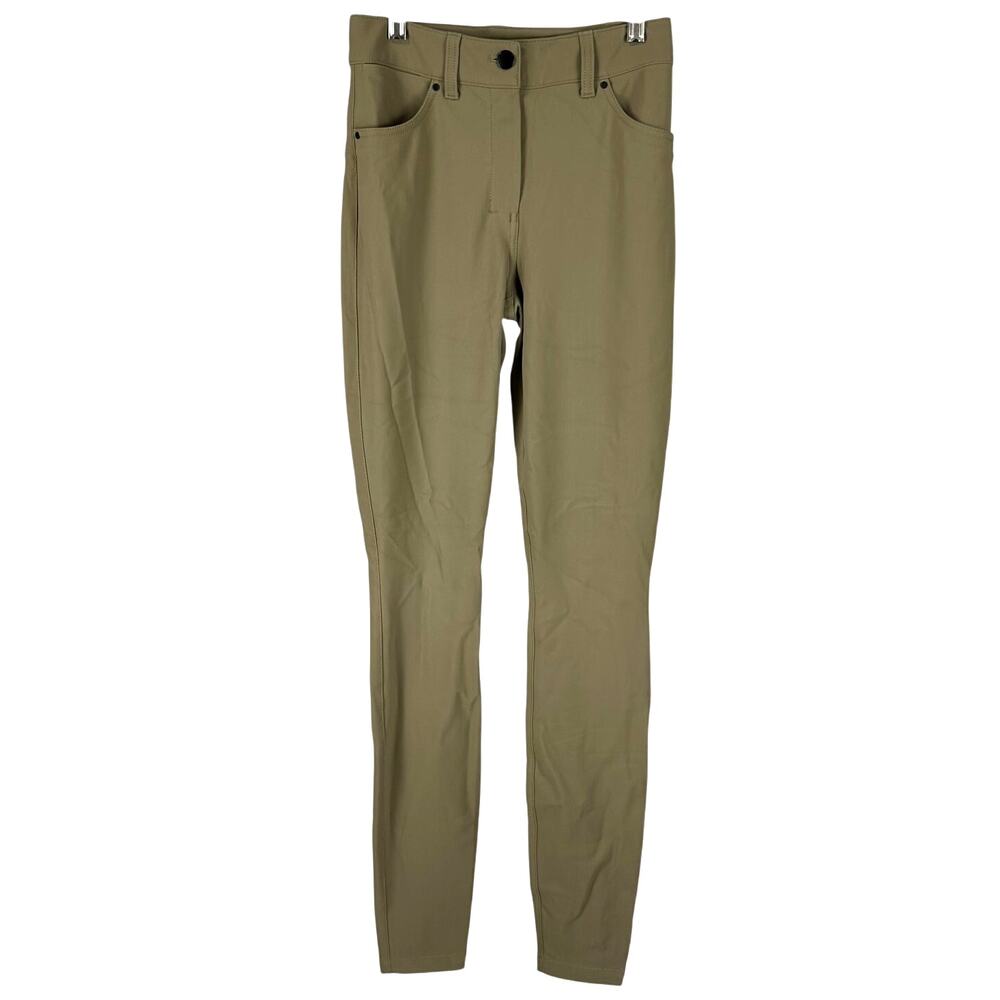 Lululemon City Sleek Slim-Fit 5 Pocket High-Rise Pant Artifact Women's Sz 25 EUC